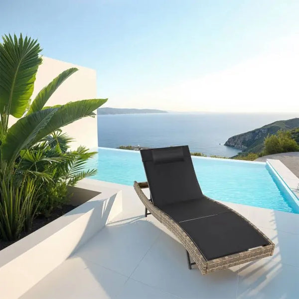 Rattan Sonnenliege Moana