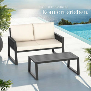 Gartenlounge-Set Captive im Rope-Design Set 2 (1 x Sofa / 1 x Tisch)