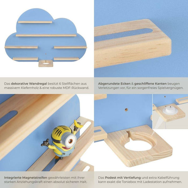 Wandregal MyLittleStory Cloud