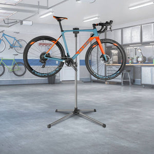 Fahrradmontageständer mit Werkzeugablage