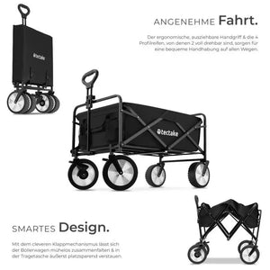 Bollerwagen Leon schwarz