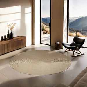 Woven rug Vibe made from jute and plastic fibers