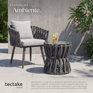 Aluminium Gartenlounge-Set Lugano pro Stück