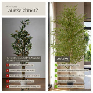 Bambos artificiel Bambosa 180 cm 