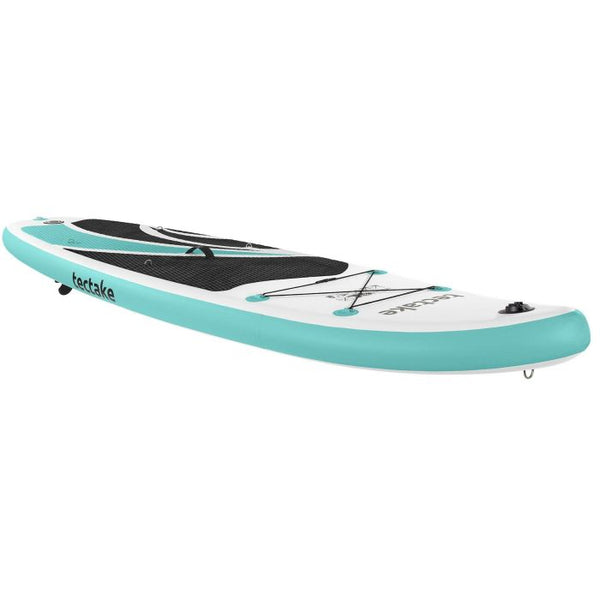 Stand-Up Paddle Board 2in1 Zenon weiss/türkis 320 cm mit Kamerahalterung