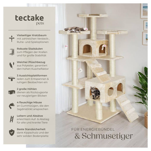 Kratzbaum Knuti beige