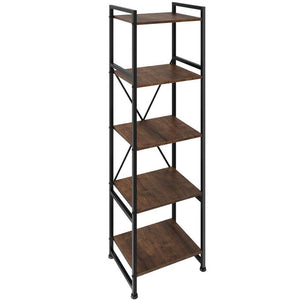 Regal Manchester Industrial Holz dunkel, rustikal