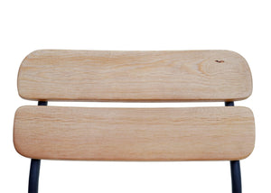 2er-Set Barhocker JAM-G71 Bistrostuhl Industrial Holz naturbraun