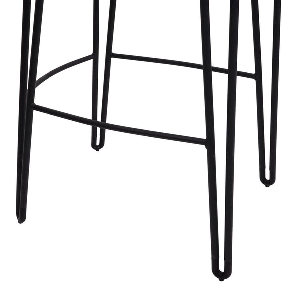 2er-Set Barhocker JAM-G71 Bistrostuhl Industrial Holz naturbraun