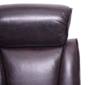 2er Kinosessel Relaxsessel Kunstleder mit Staufach braun