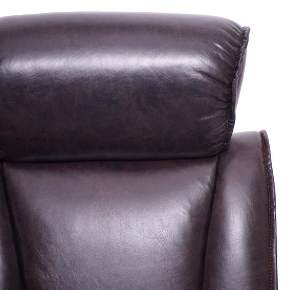 2er Kinosessel Relaxsessel Kunstleder mit Staufach braun