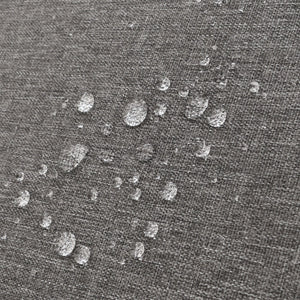 2er-Set Aluminium-Gartenstuhl Outdoor Seilgeflecht Kissen anthrazit dunkelgrau