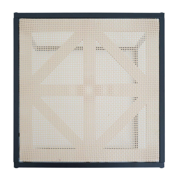 2er-Set Beistelltische Rattan-Optik Wohnzimmertisch Loungetisch