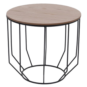 2er-Set Couchtisch Beistelltisch Kaffeetisch Loungetisch Industrial Eiche