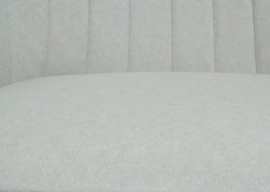 2er-Set drehbare Esszimmerstühle mit Armlehnen Stoff creme-beige
