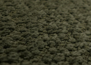 2er-Set drehbare Esszimmerstühle Bouclé Öko-Tex Holz-Optik grün