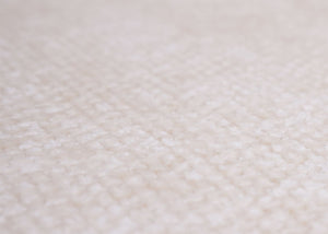 2er-Set drehbare Esszimmerstühle Chenille Öko-Tex creme