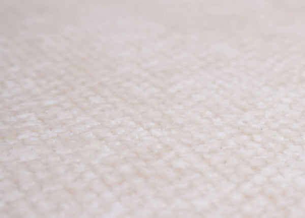 2er-Set drehbare Esszimmerstühle Chenille Öko-Tex creme