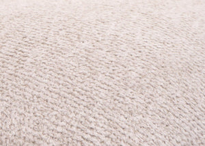 2er-Set drehbare Esszimmerstühle Stoff Metall creme-beige