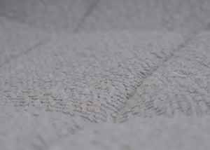2er-Set Esszimmer Drehstuhl Bouclé Stoff Stahlgestell taupe
