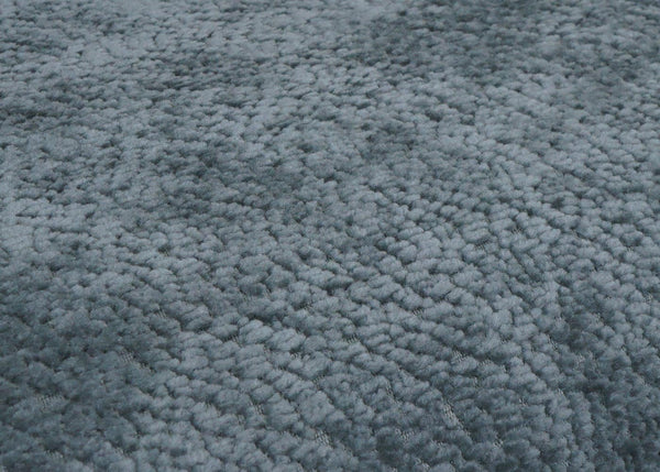2er-Set Esszimmerstuhl drehbar Chenille Öko-Tex blau-grün