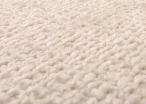 2er-Set Esszimmerstühle Edelstahl Chenille Öko-Tex creme