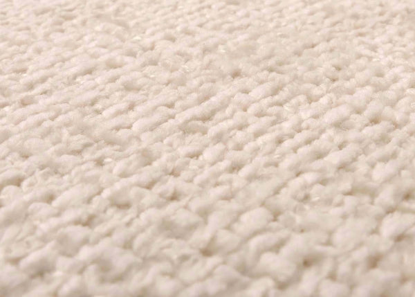 2er-Set Esszimmerstühle Edelstahl Chenille Öko-Tex creme