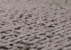 2er-Set Esszimmerstühle Edelstahl Chenille-Stoff Öko-Tex dunkelgrau
