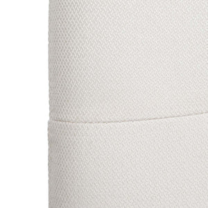2er-Set Esszimmerstuhl Freischwinger Stoff Edelstahl creme-beige