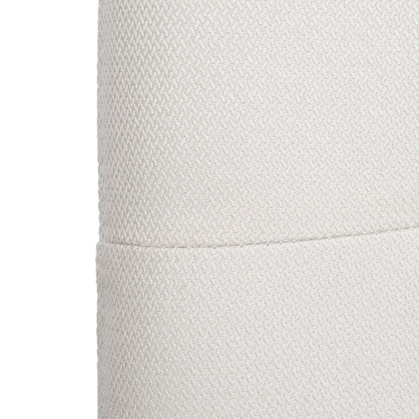 2er-Set Esszimmerstuhl Freischwinger Stoff Edelstahl creme-beige