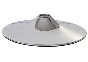 2er-Set Fussteller chrom Ø45cm für Barhocker & Esszimmerstuhl