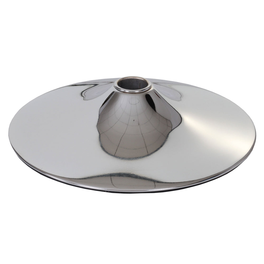 2er-Set Fussteller chrom Ø45cm für Barhocker & Esszimmerstuhl