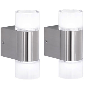 2er-Set LED Wandleuchten Strahler Wandlampen inkl. Leuchtmittel