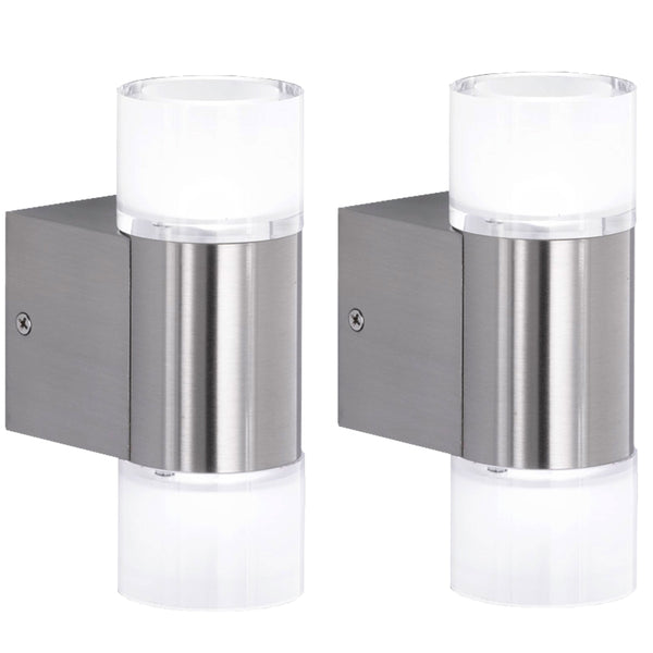 2er-Set LED Wandleuchten Strahler Wandlampen inkl. Leuchtmittel