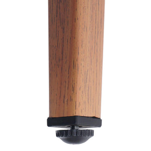 2er-Set Outdoor Barhocker Seilgeflecht Holzoptik anthrazit
