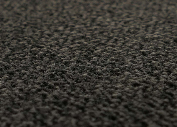 2er-Set Esszimmerstühle Stoff Massivholz natur Gestell schwarz
