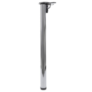 2er-Set klappbare Tischbeine Edelstahl-Optik für Schreibtisch 72cm