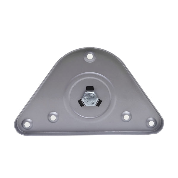 2er-Set Tischbeine Edelstahl-Optik für Schreibtisch & Esstisch 73cm