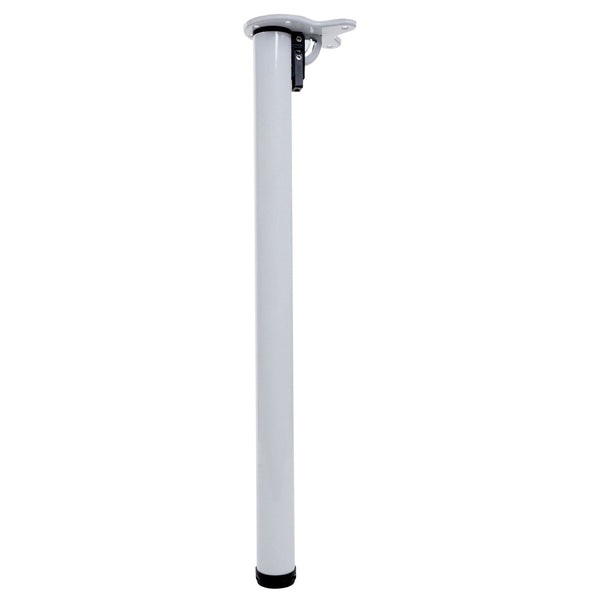 2er-Set klappbare Tischbeine für Schreibtisch/Esstisch 72cm weiss