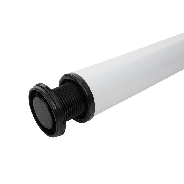 2er-Set klappbare Tischbeine für Schreibtisch/Esstisch 72cm weiss