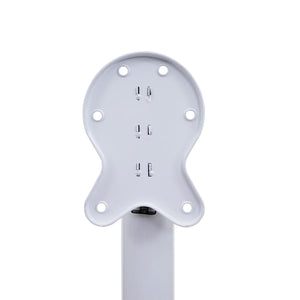 2er-Set klappbare Tischbeine für Schreibtisch/Esstisch 72cm weiss