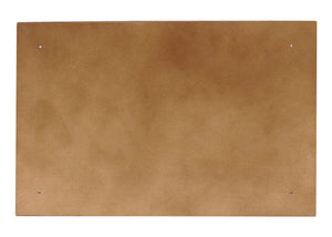 2er-Set Wandregal Steckboard 4 Ebenen 60x40cm braun