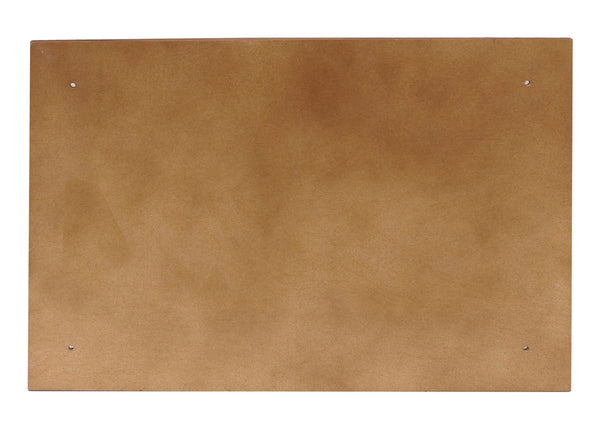 2er-Set Wandregal Steckboard 4 Ebenen 60x40cm braun