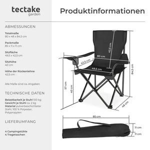 Set Campingstuhl Gil