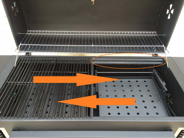 barbecue au charbon de bois
