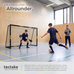 Fussballtor Harry wetterfest schwarz 244 x 86 x 164 cm