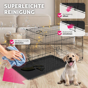 Hundekäfig-Gitterbox Luna 108 x 71 x 76 cm