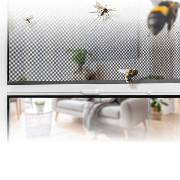 Aluminium Insektenschutzrollo 90 x 160 cm