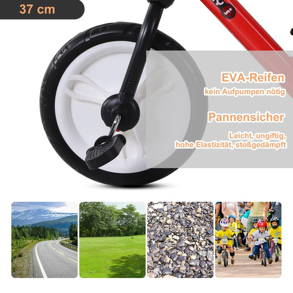 2in1 Laufrad Kinderfahrrad Kinderlaufrad Kindervelo