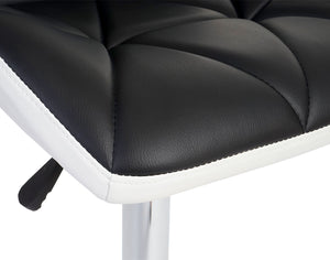 2x Barhocker Hamilton Retro anthrazit